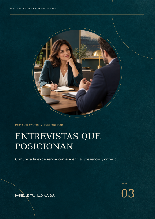 Portada premium de Entrevistas que Posicionan — Colección MTE™